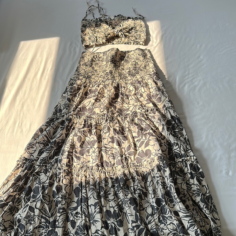 American eagle skirt and top set